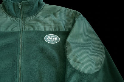 New York Jets Fleece 1/4 Quarter Zip Fleece Logo Athletic NFL Pro Line XXL Green