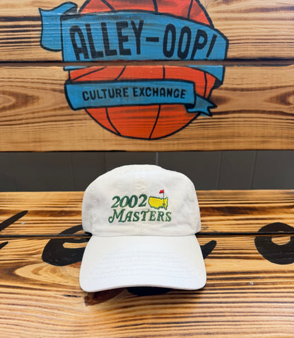 Vintage 2002 Masters Strapback White