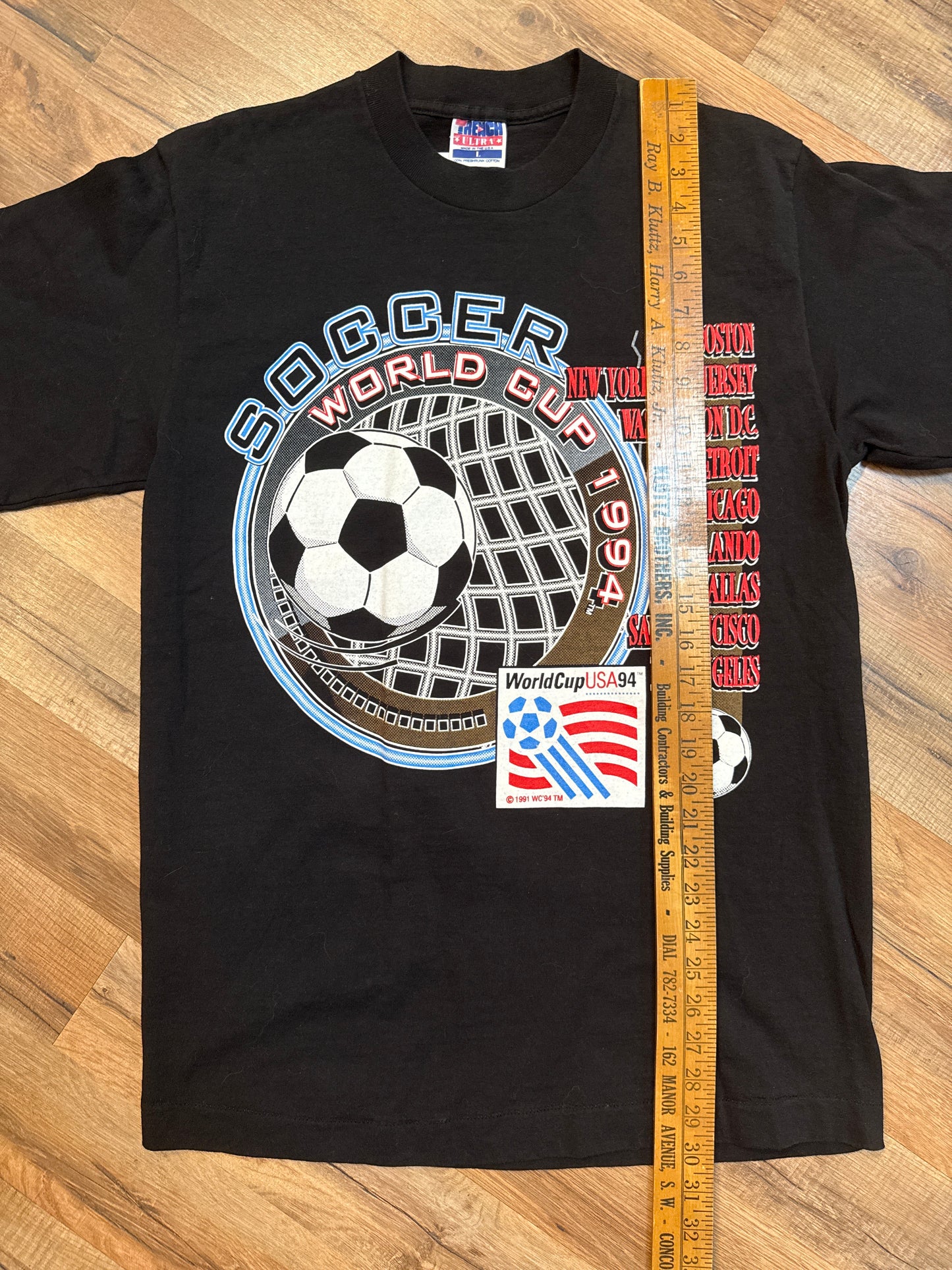 1994 World Cup USA Host Cities Tshirt, Size L
