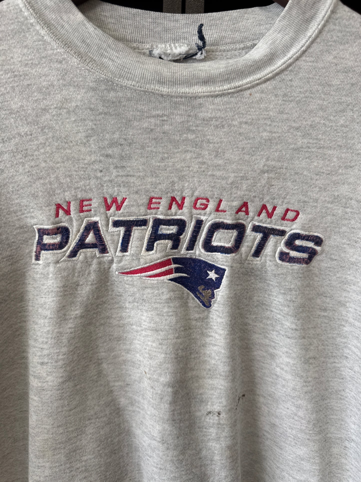 90s New England Patriots Crewneck, Size L