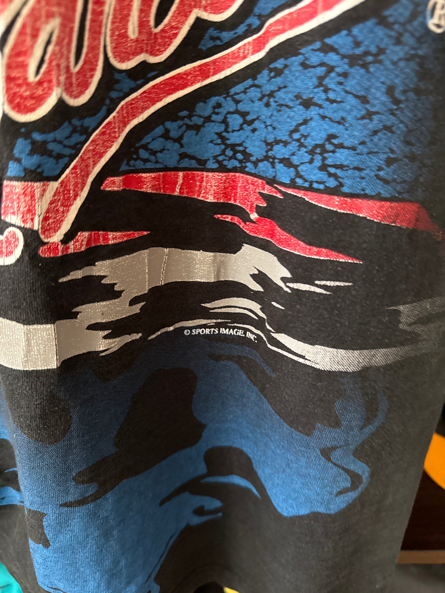 90s Dale Earnhardt “The Man” NASCAR AOP Tshirt, Size XL