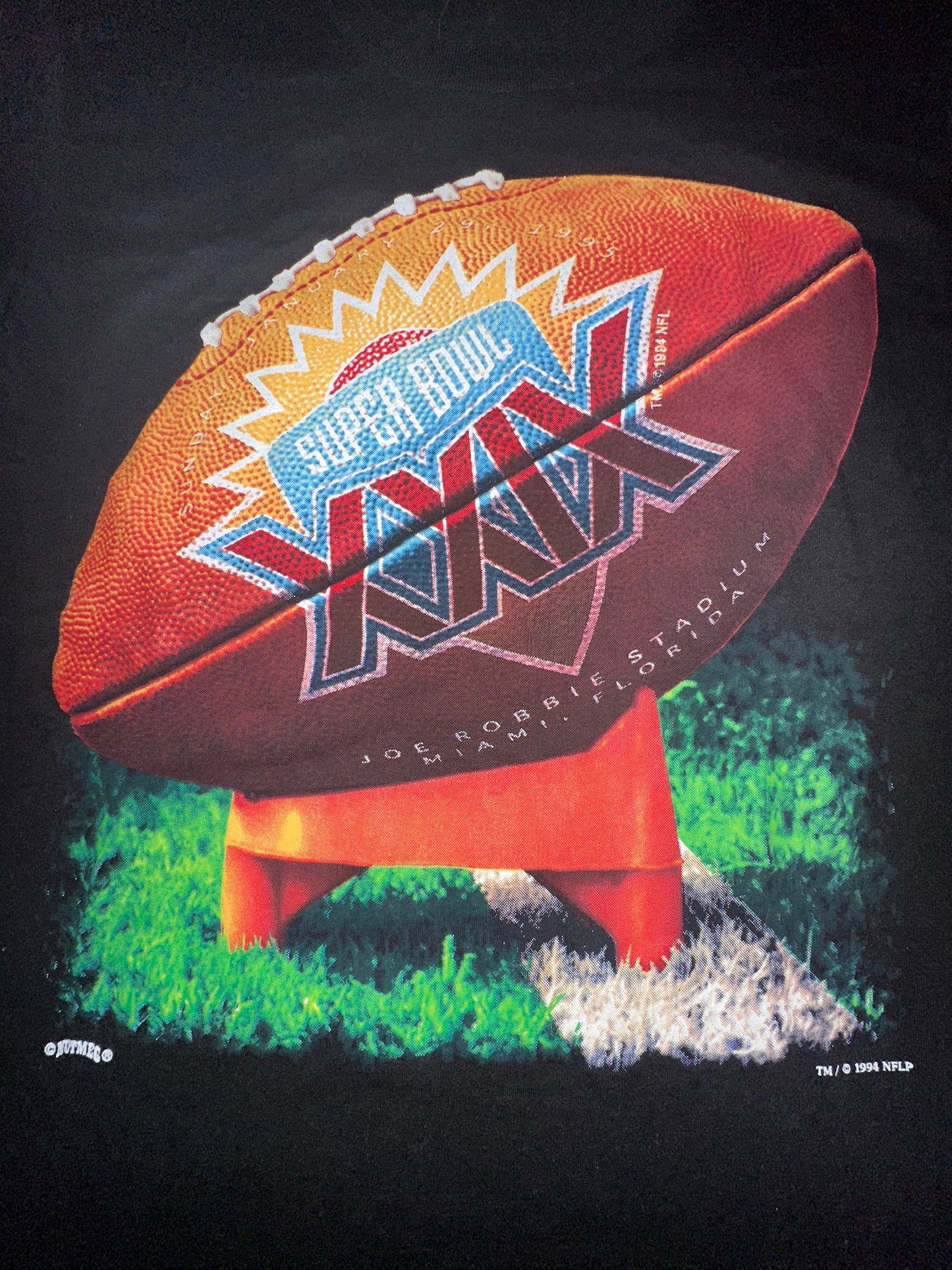 Vintage Superbowl XXIX Shirt Nutmeg Size Medium Art San Fransisco 49ers vs San Deigo Chargers NFL Football