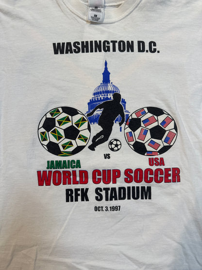 1997 FIFA World Cup Friendly Jamaica Tshirt, Size XL