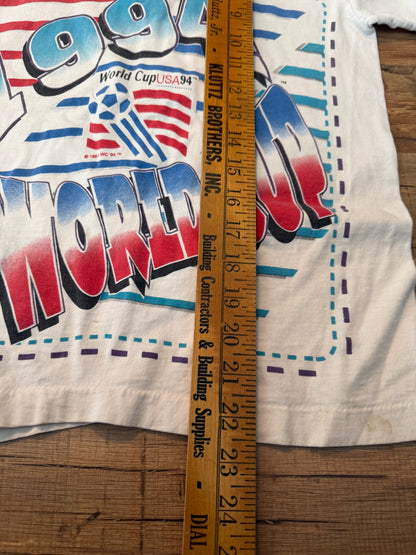 VTG 1994 FIFA World Cup Soccer Tshirt, Size Extra Small