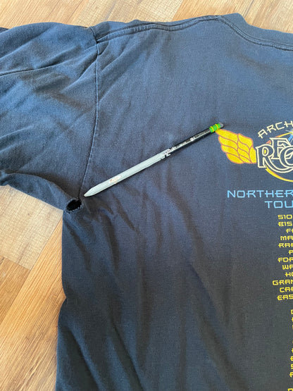 2002 StuxRFO Northern Exposure Tour Black T-Shirt Size XL