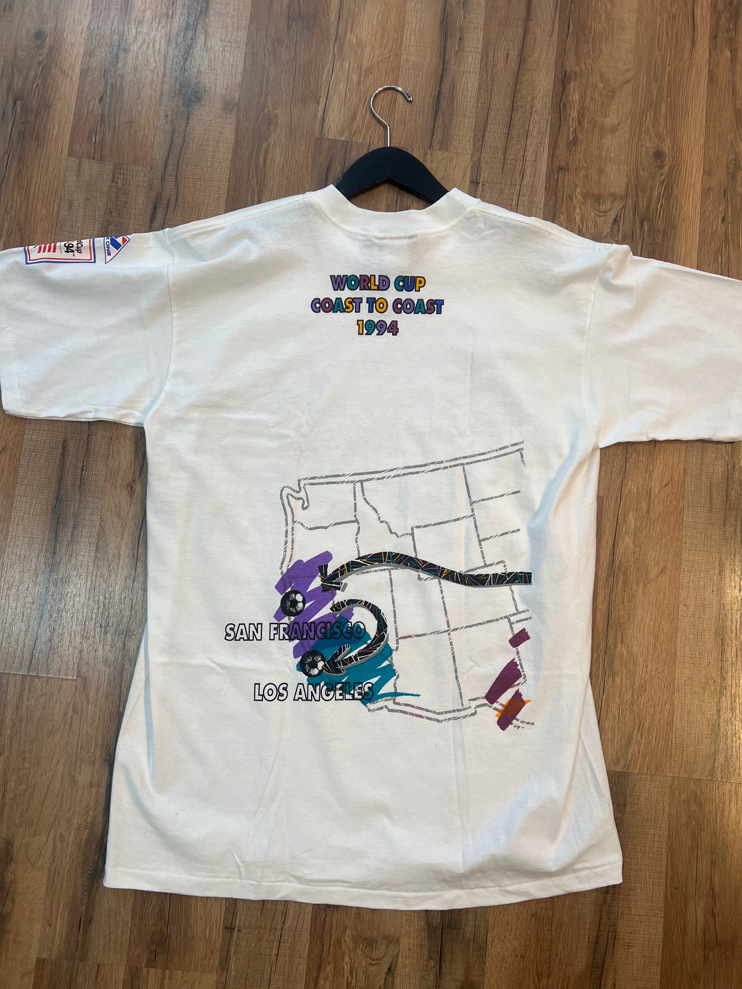 NWT 1994 World Cup USA Tshirt, Size Large
