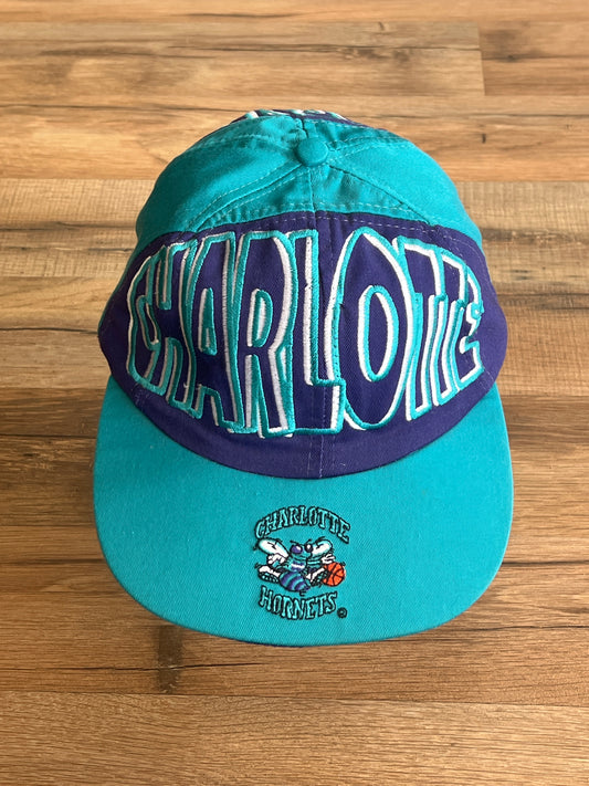 90s Charlotte Hornets Graffiti Hat