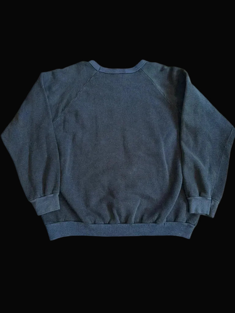 Hank Williams Jr. Born To Boogie Crewneck Sweater 80's Black XL