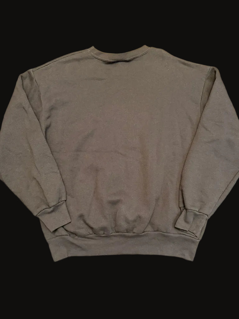 Cleveland Browns Crewneck Sweater XL Brown Embroidered