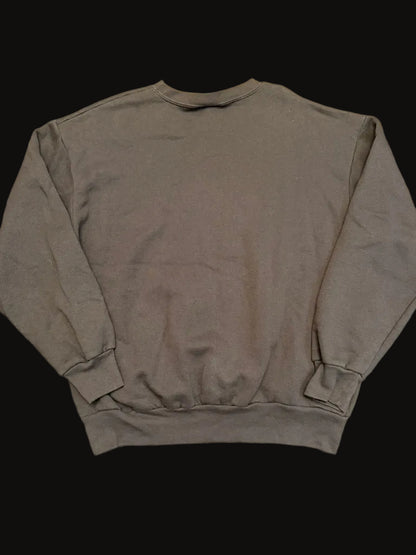 Cleveland Browns Crewneck Sweater XL Brown Embroidered
