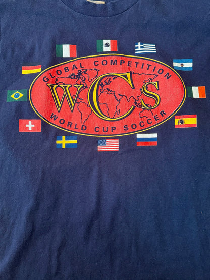 Lee Global Competition 1994 FIFA World Cup Soccer Tshirt, Size L