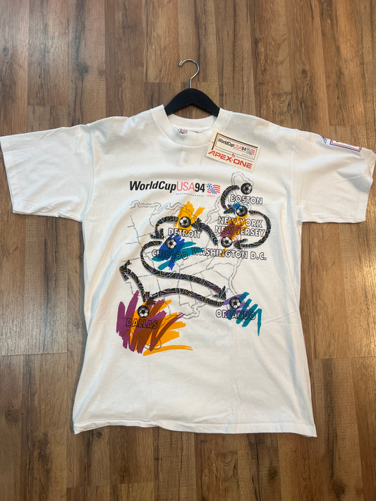 NWT 1994 World Cup USA Tshirt, Size Large
