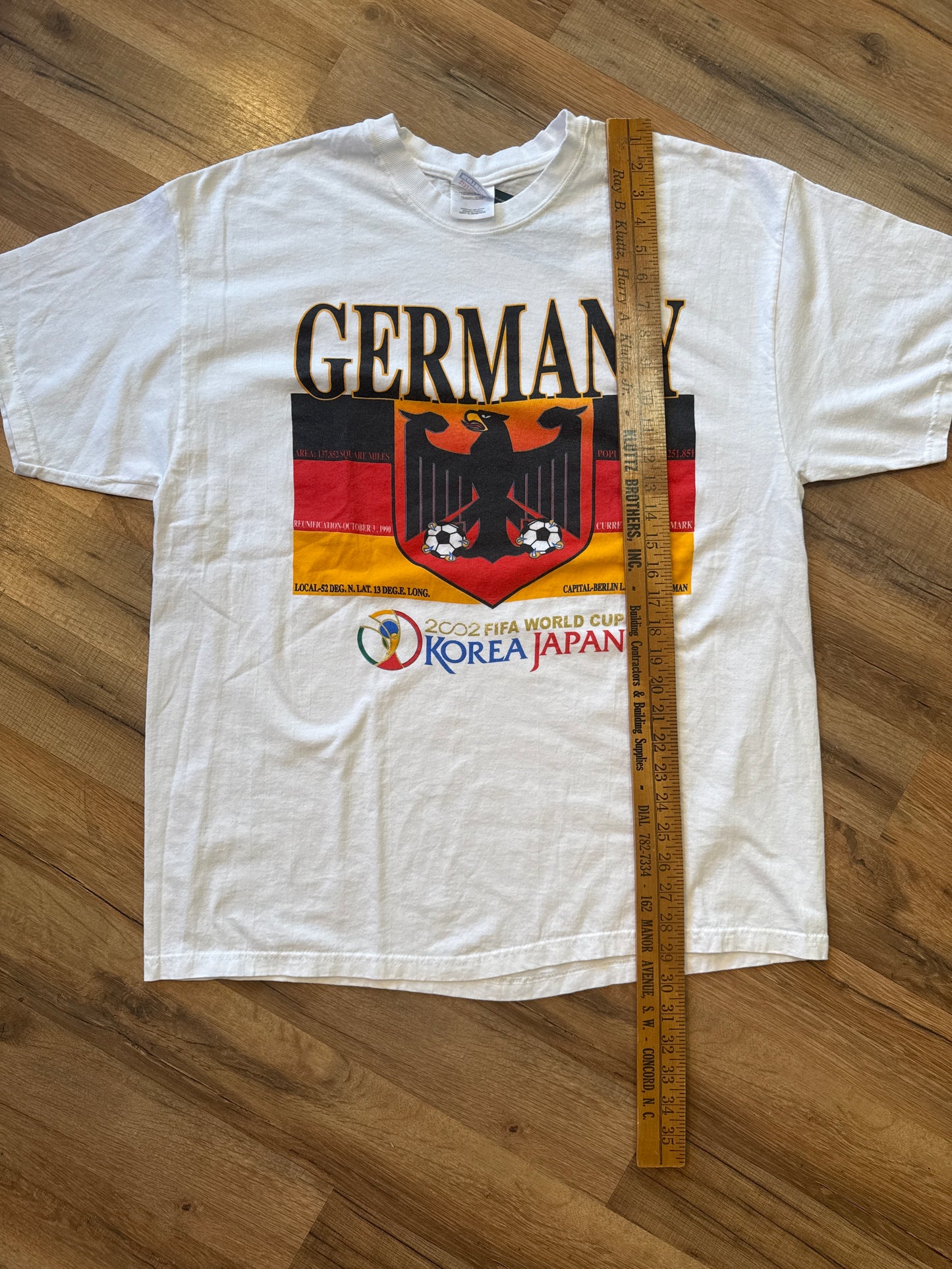 2002 FIFA World Cup Germany Tshirt, Size XL