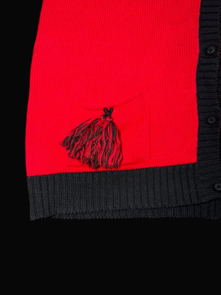 North Carolina State University Wolfpack Knit Vest Large Red