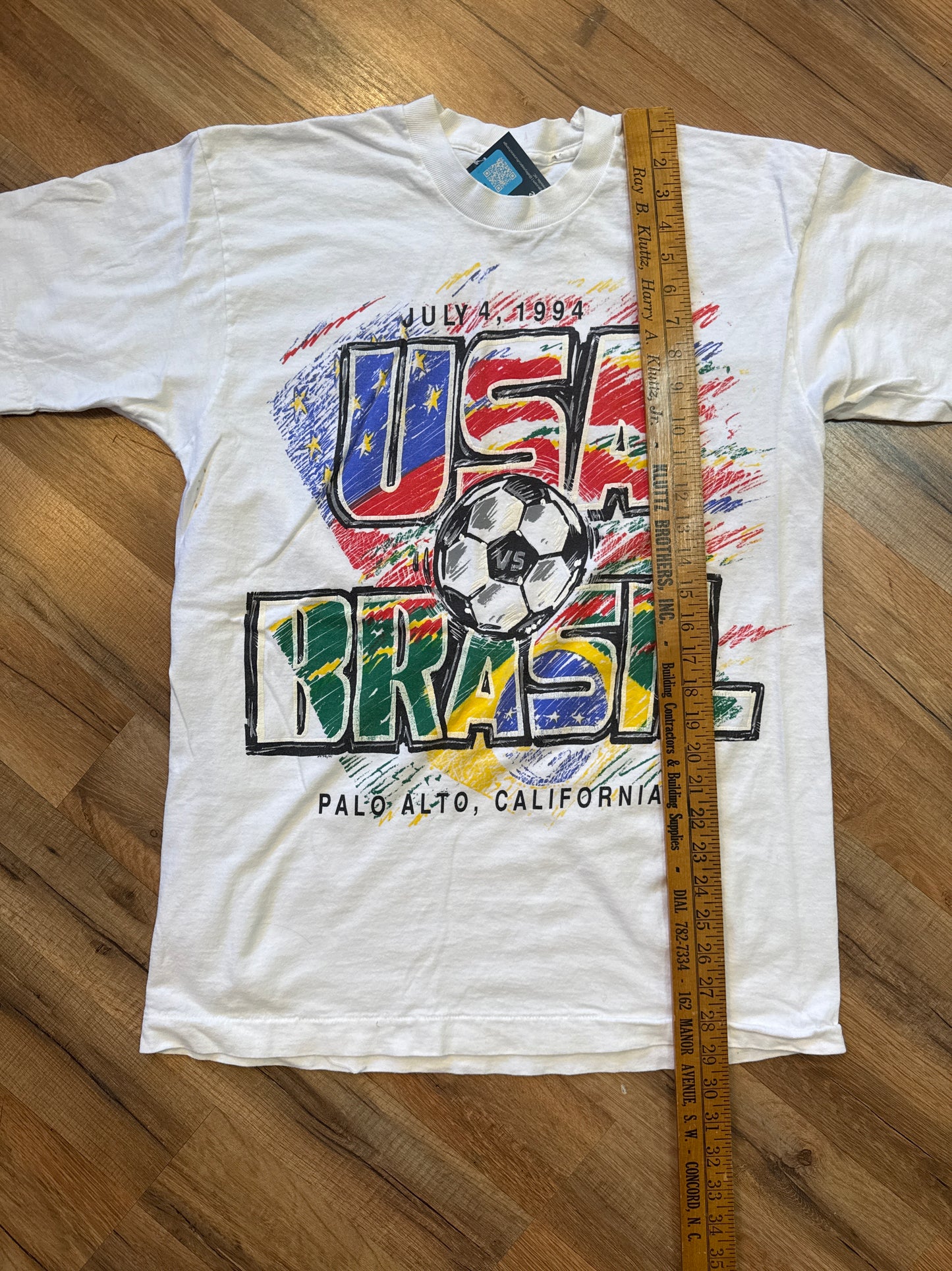 1994 FIFA World Cup USA v Brazil Tshirt, Size L