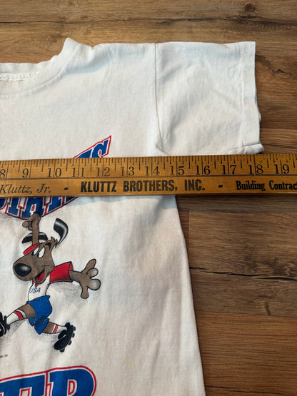 Striker 1994 FIFA World Cup Soccer Nutmeg Tshirt, Size Youth Small