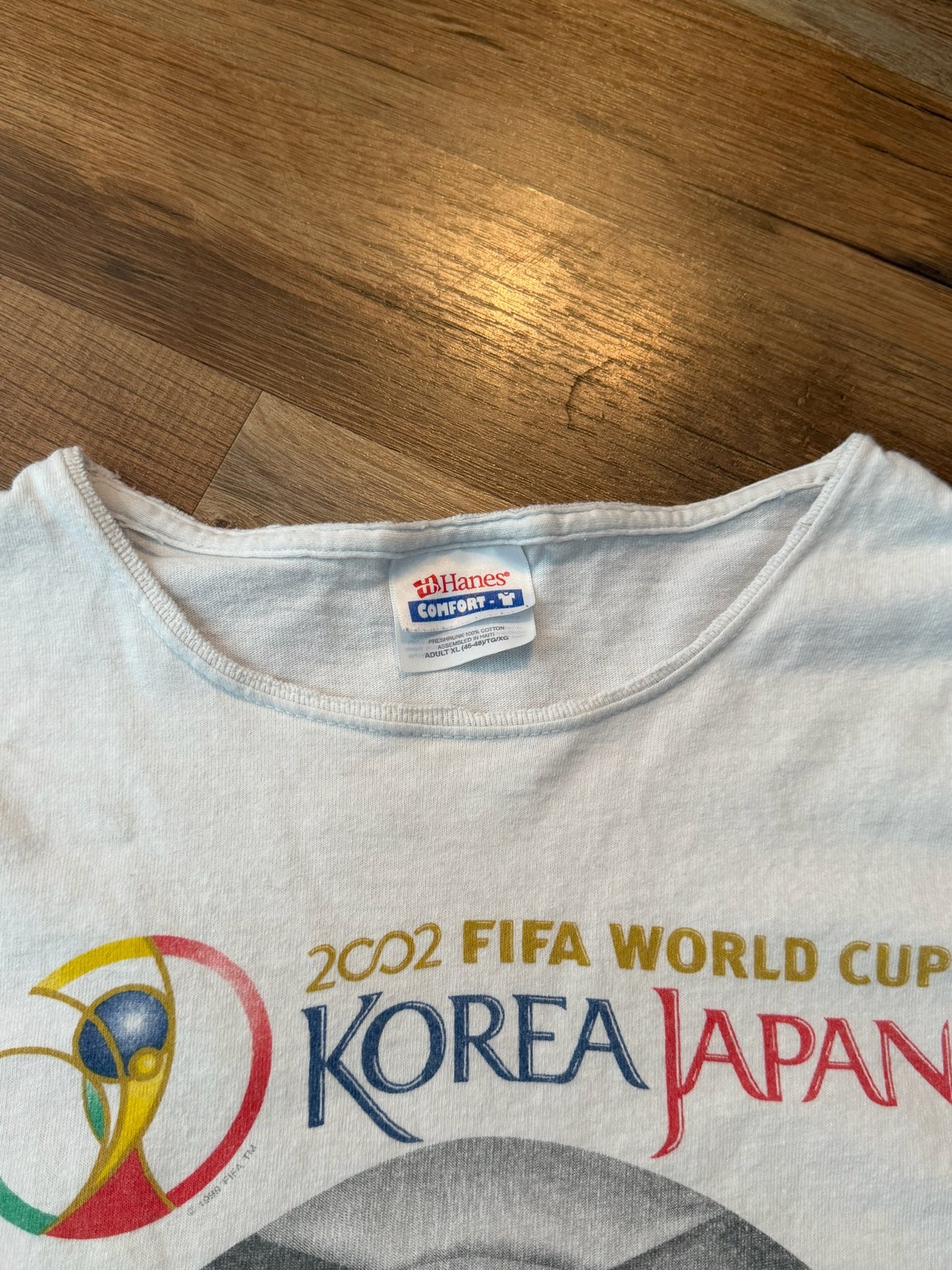 Argentina 2002 Korea Japan FIFA World Cup Soccer Tshirt, Size XL
