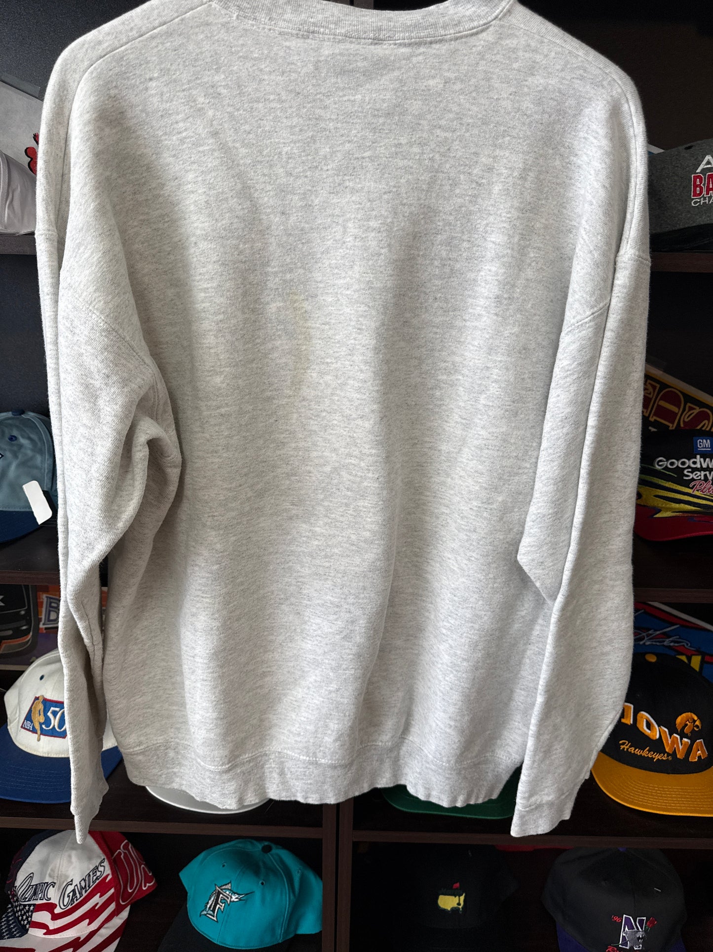 90s Johnny Unitas Baltimore Colts Legends and Heroes Crewneck, Size L