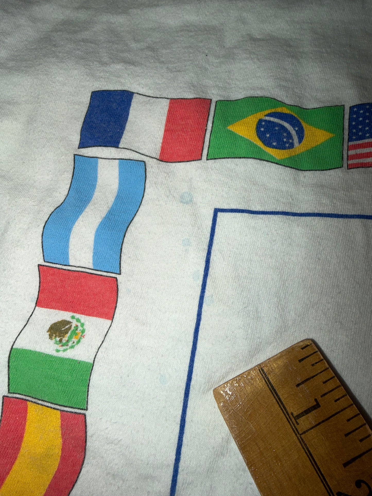 France 1998 FIFA World Cup Soccer Tshirt, Size L
