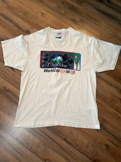 Dallas 1994 FIFA World Cup Soccer Tshirt, Size XL