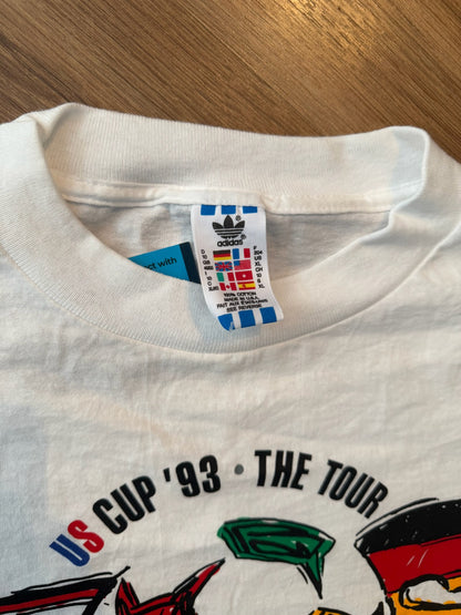Adidas USA US Cup Tour 1993 Tshirt, Size XL