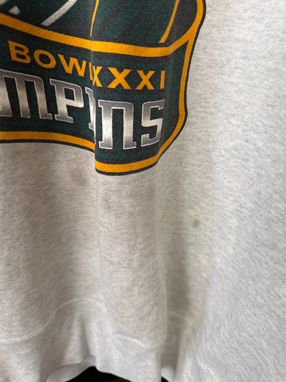 1997 Green Bay Packers Super Bowl Pro Player Crewneck, Size XXL