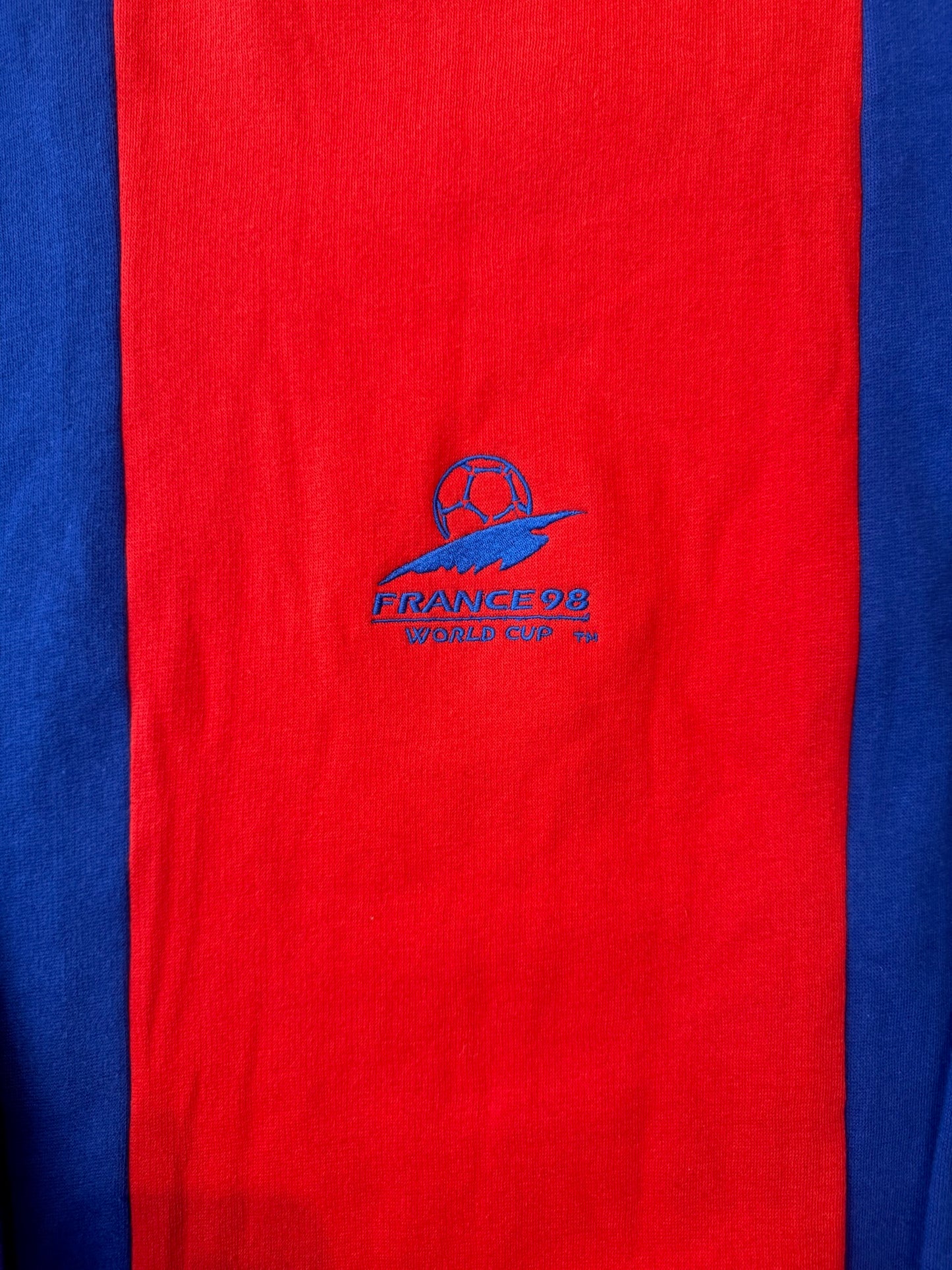France 1998 FIFA World Cup Soccer Sweatshirt , Size Large