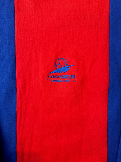France 1998 FIFA World Cup Soccer Sweatshirt , Size Large