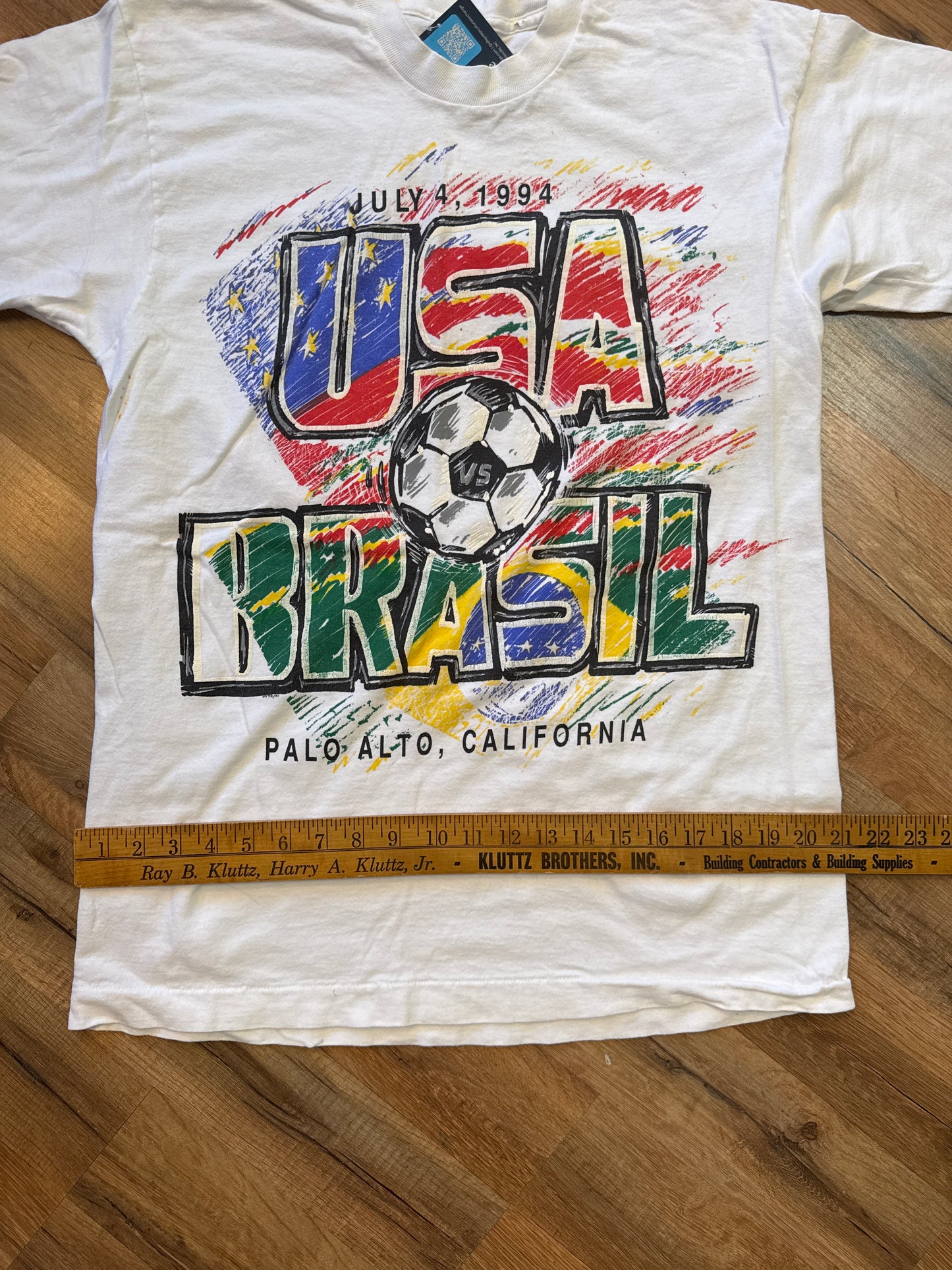 1994 FIFA World Cup USA v Brazil Tshirt, Size L