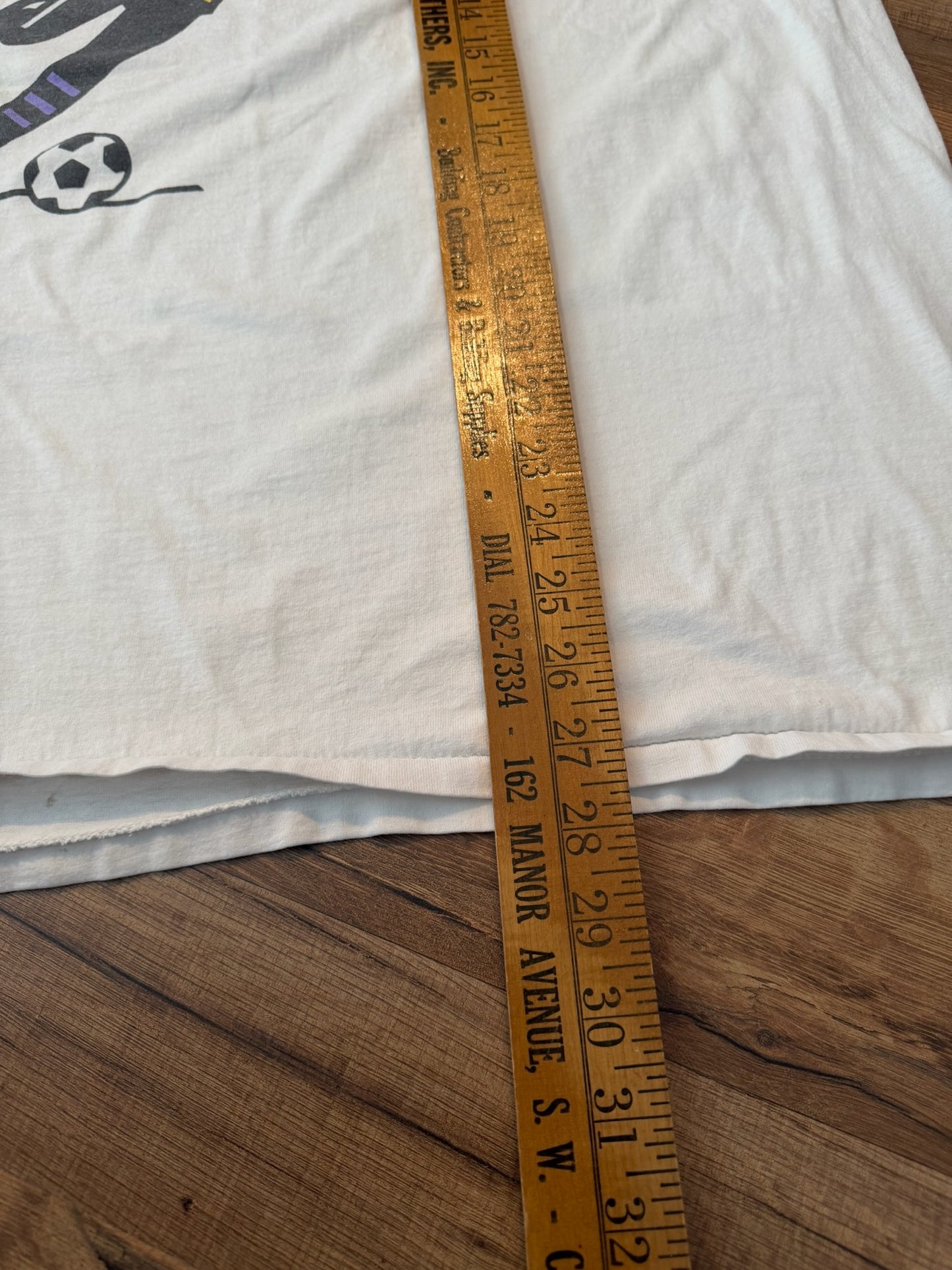 SUN Promo 1994 FIFA World Cup Soccer Tshirt, Size XL