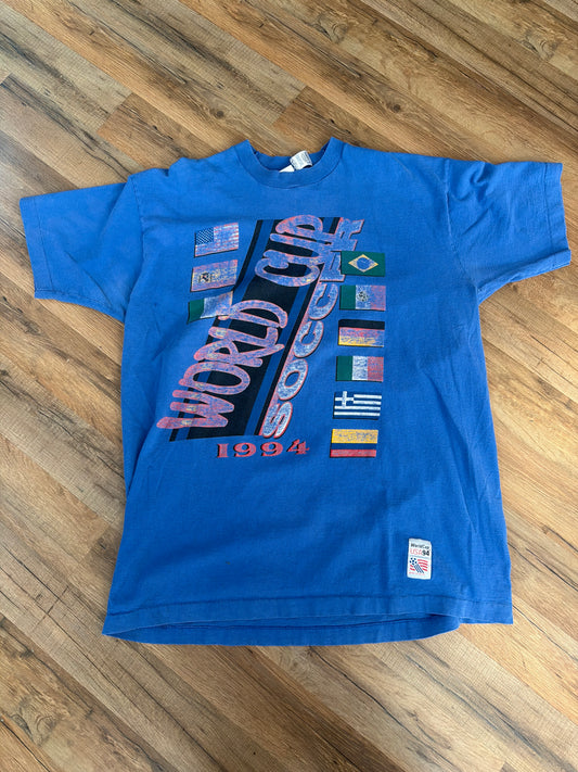 1994 FIFA World Cup USA Soccer Shirt, Size XL