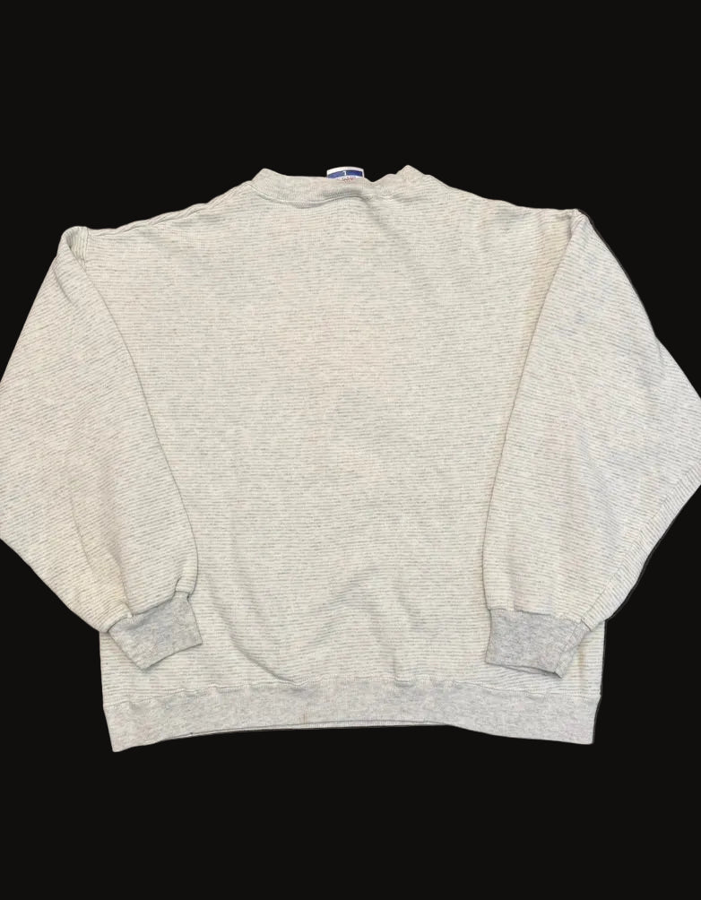 Cleveland Browns Crewneck Sweater Trench Ultra Large Grey