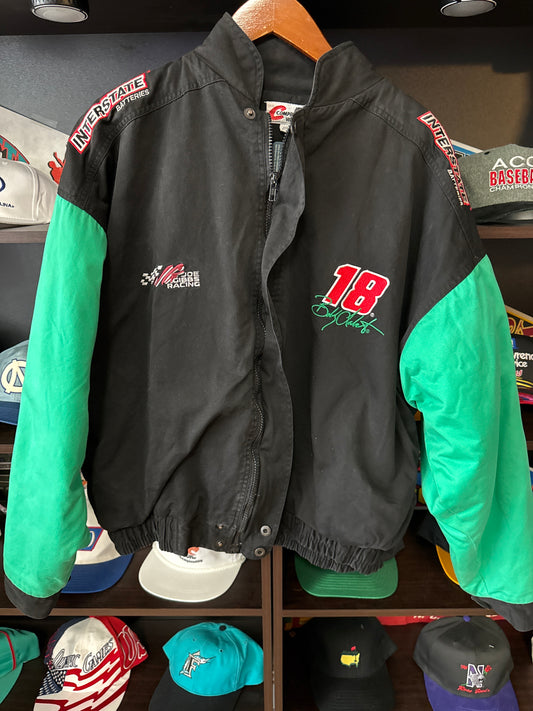 Vintage 2000 Bobby Labonte Joe Gibbs Racing NASCAR Jacket JH Design, Size XL