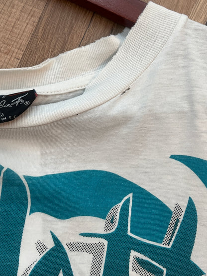 90s Charlotte Hornets All Over Print (AOP) Tshirt, Size S/M