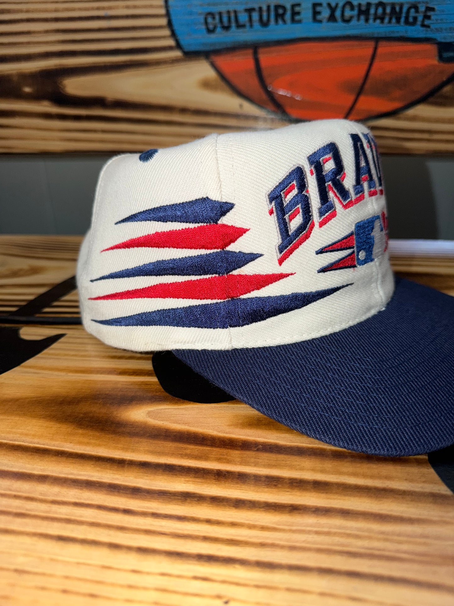 Logo Athletic Atlanta Braves Diamond Cut 80/20 SnapBack Hat