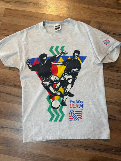 VTG 1994 FIFA World Cup 90 Minutes To Win Soccer Tshirt, Size M