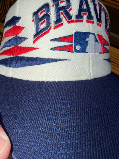 Logo Athletic Atlanta Braves Diamond Cut 80/20 SnapBack Hat