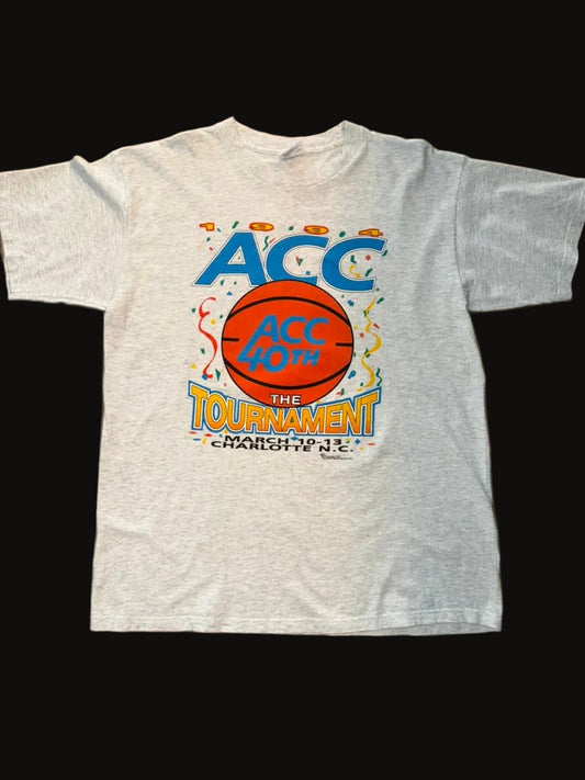 1994 ACC Tournament 40th Year Anniversary Charlotte XL Grey