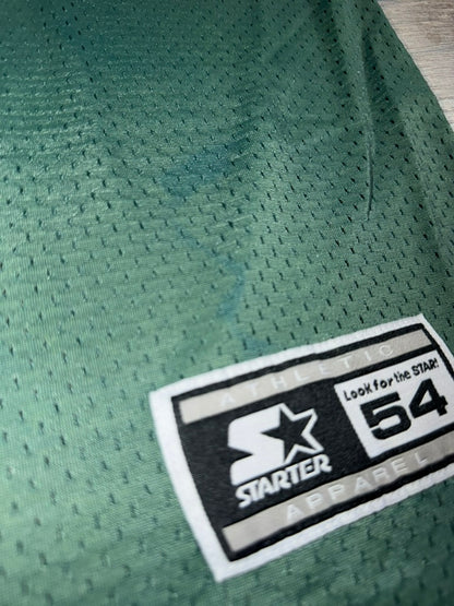 1995 Starter Philadelphia Eagles Mike Mamula #59 Dark Kelly Green Mesh NFL Football Jersey XXL \
