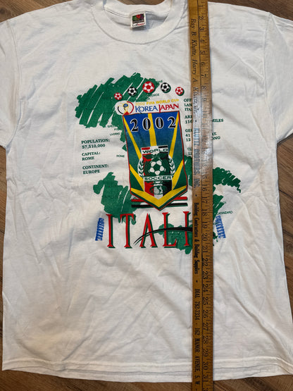 2002 FIFA World Cup Italy (Italia) Tshirt, Size XL