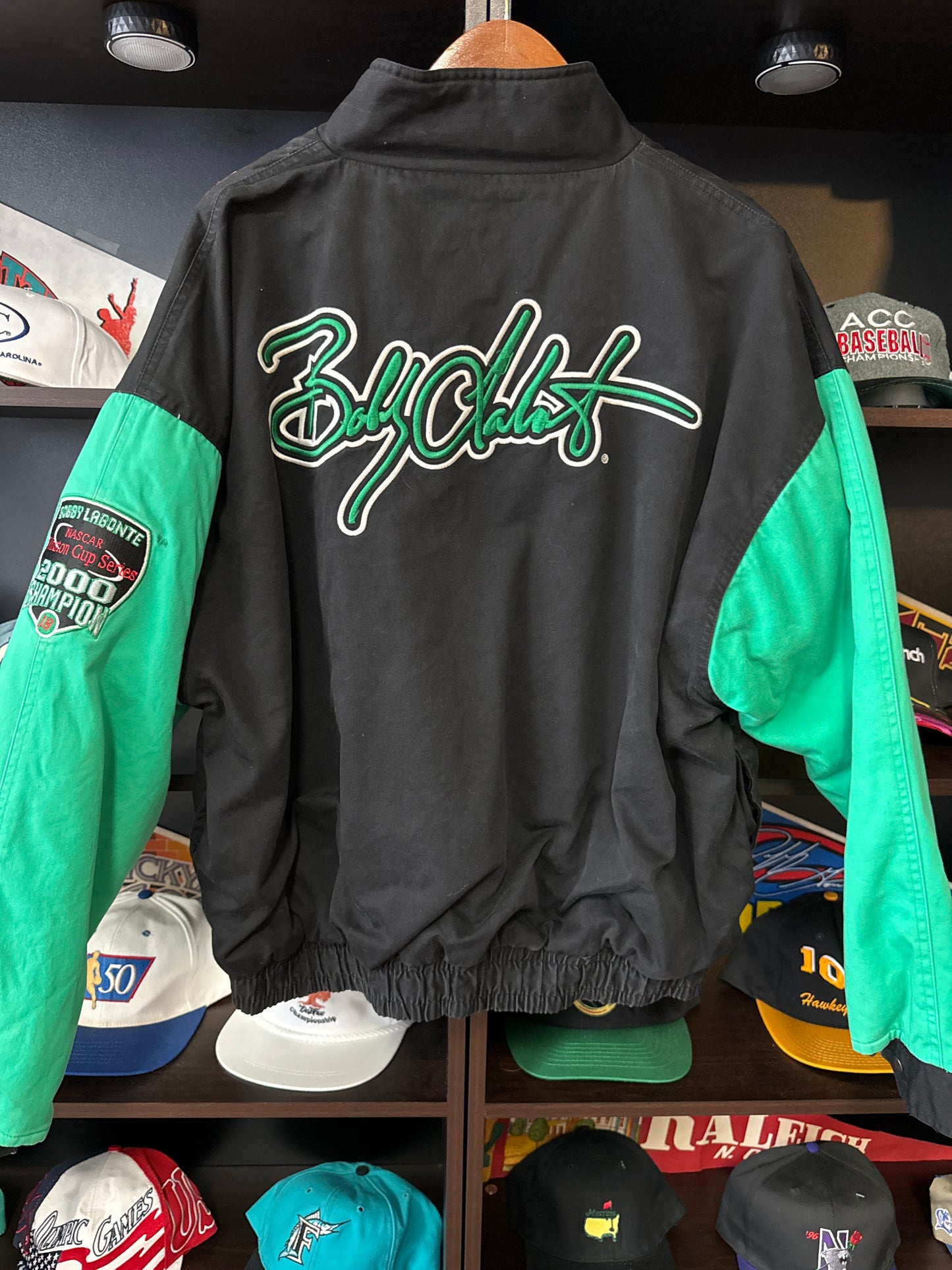 Vintage 2000 Bobby Labonte Joe Gibbs Racing NASCAR Jacket JH Design, Size XL