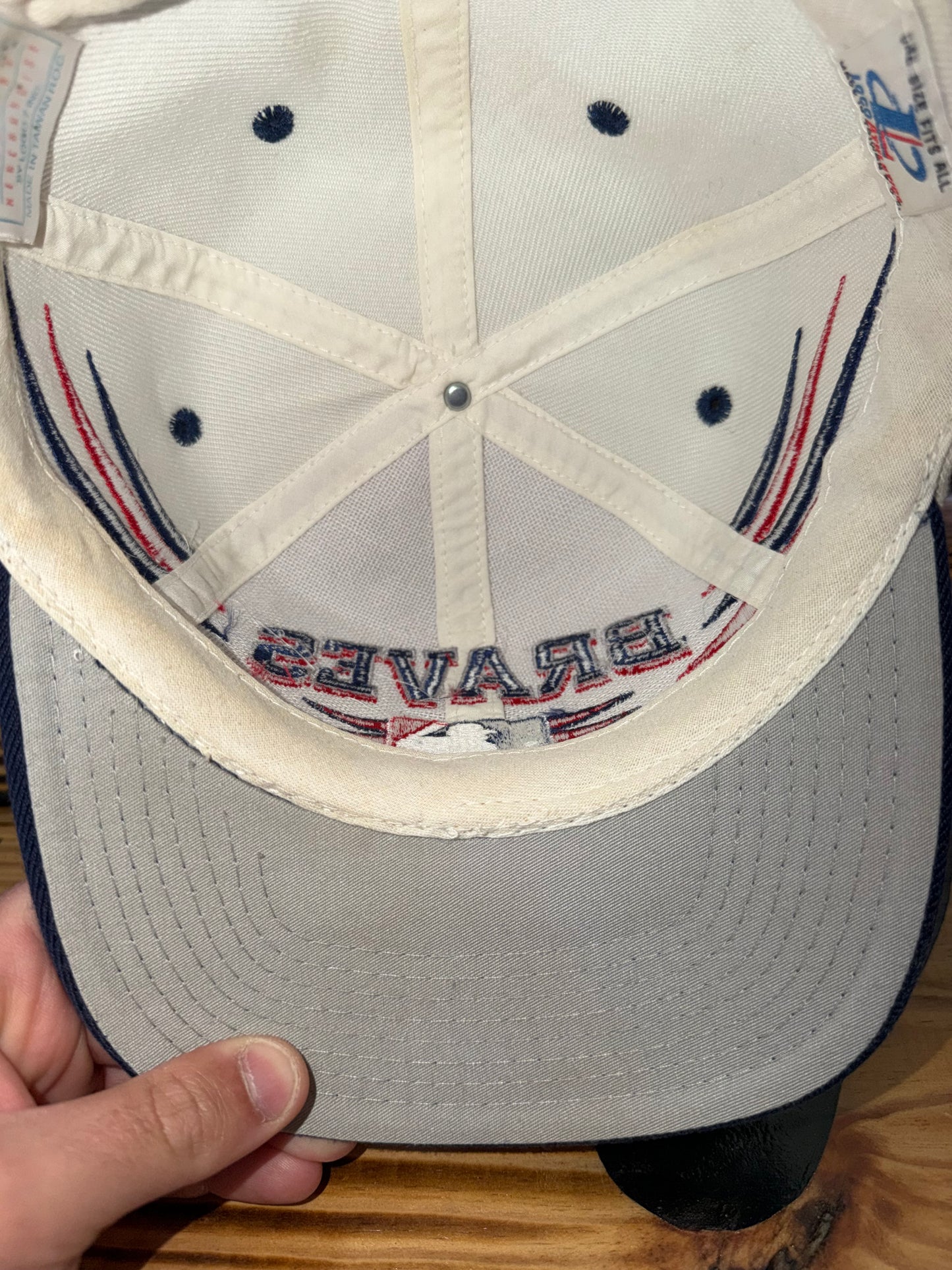 Logo Athletic Atlanta Braves Diamond Cut 80/20 SnapBack Hat