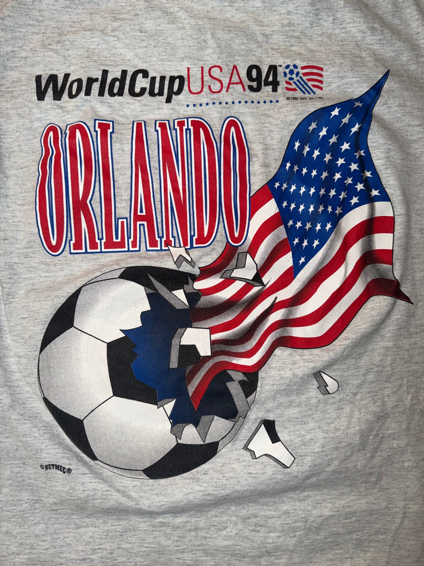 Orlando 1994 FIFA World Cup Soccer Tshirt, Size M