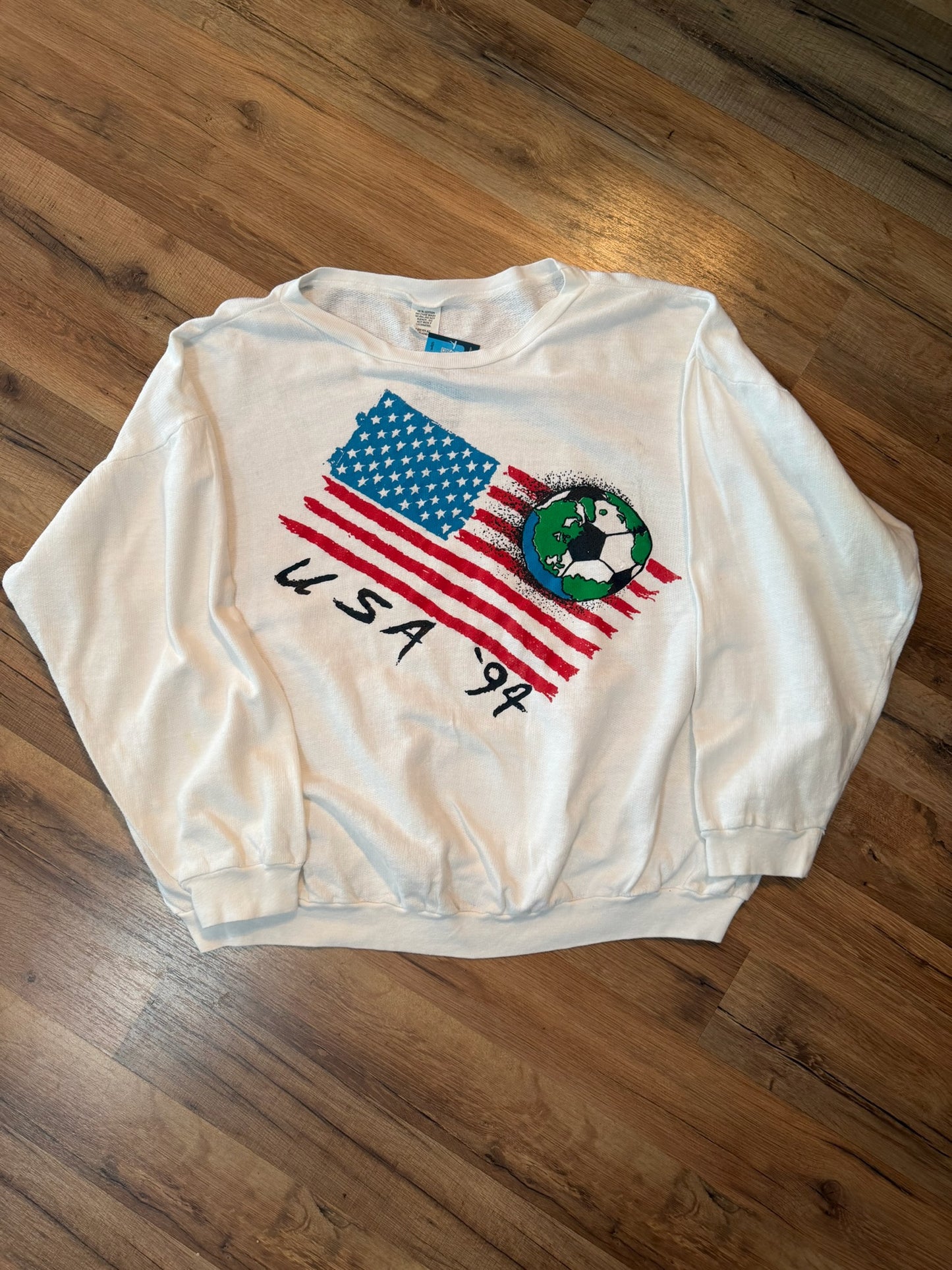 USA 1994 FIFA World Cup Soccer Sweatshirt, Size M