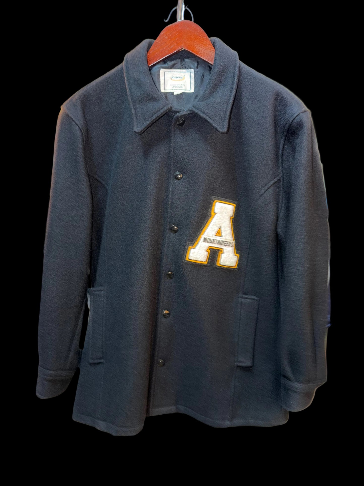 Josten Appalachian State University 50/50 Wool Blend Overcoat Women’s Medium