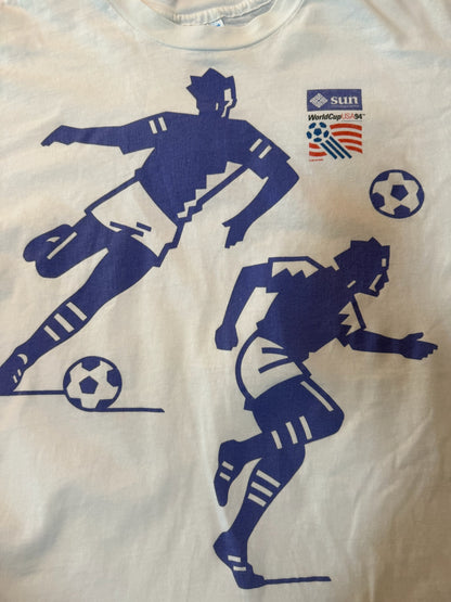 VTG 1994 USA World Cup USA Sun Mirco Promo Front & Back TShirt, Size XL