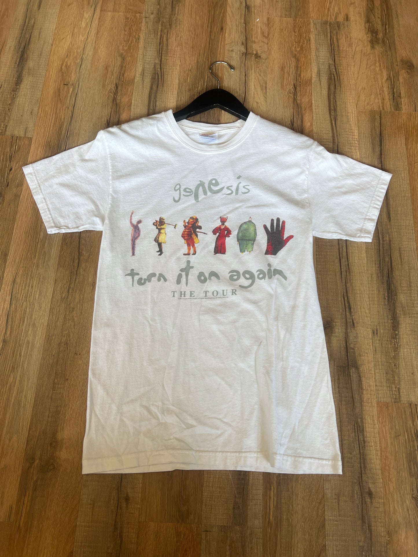 2007 Genesis World Tour Tshirt, Size Small
