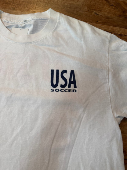 USA Soccer Wrap Around Tshirt, Size L