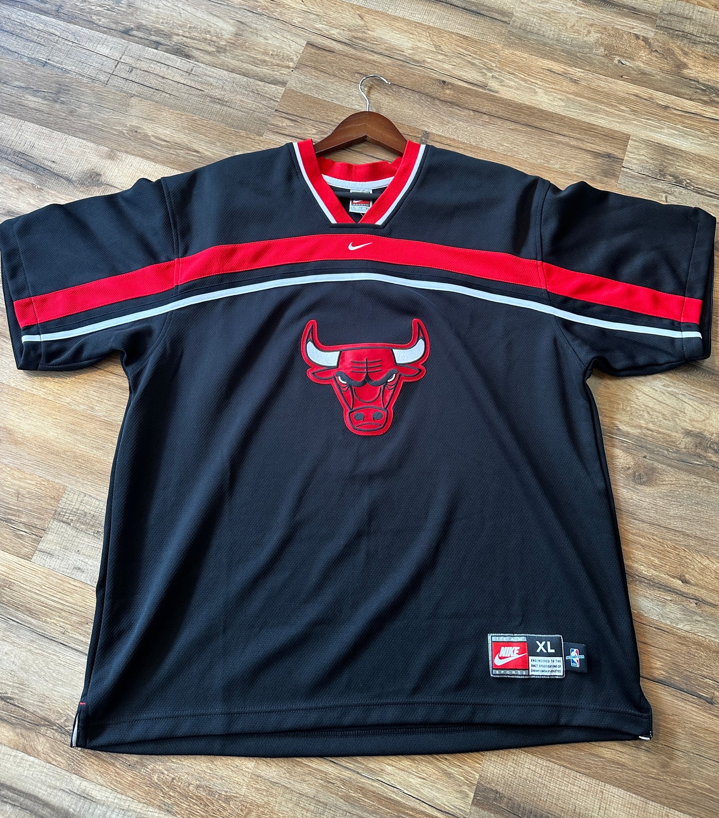 Vintage Team Nike Chicago Bulls Warm Up Shooting Jersey Men’s XL
