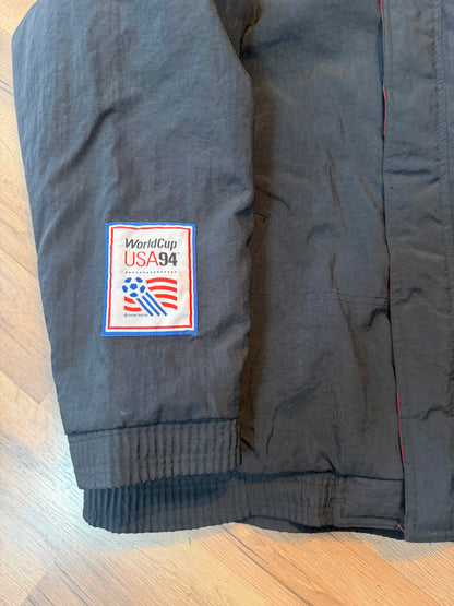 Apex One FIFA World Cup 1994 Soccer Puffer Jacket, Size Large